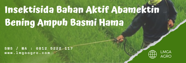 Insektisida abamectin bening, abamectin bening, cairan insektisida, contoh hama, bahan aktif abamectin, lmga agro